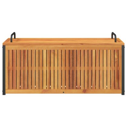 Външна кутия за възглавници 110x45x42/53см акация масив стомана