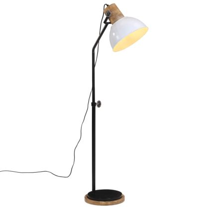 Подова лампа, 25 W, бяла, 30x30x100-150 см, E27