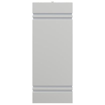 Външни стенни осветителни тела 2 бр сребрист неръждаема стомана