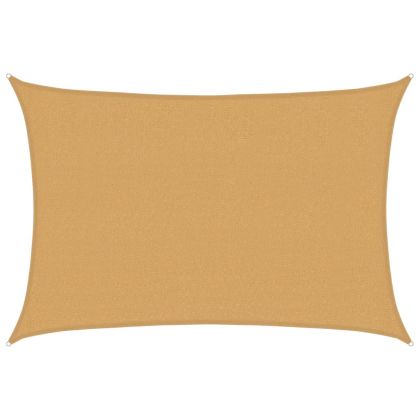 Платно-сенник, 160 г/м², правоъгълно, пясъчно, 2,5x4 м, HDPE