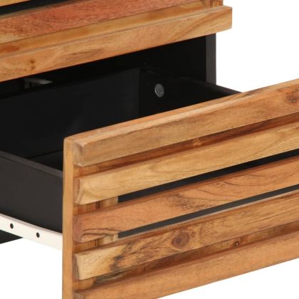 Нощни шкафчета, 2 бр, 40x34x46 см, акация масив