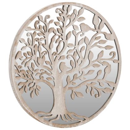 Градинско огледало пясъчно 40x2,5 см желязо кръгло за открито