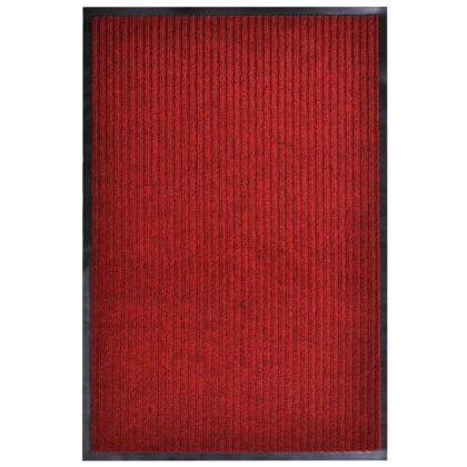 Изтривалка, червена, 117x220 см, PVC