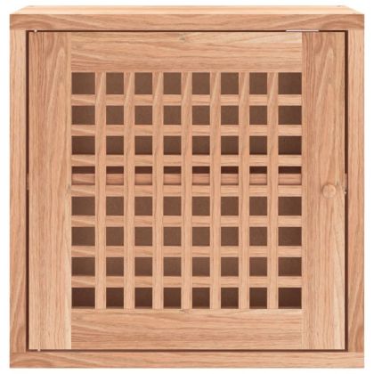 Стенен шкаф 42x18x42 см орехово дърво масив