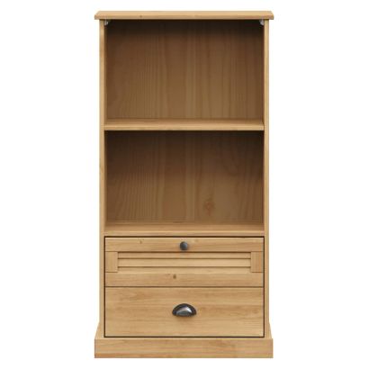 Етажерка за книги VIGO 60x35x114,5 см бор масив