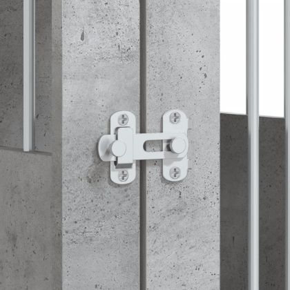 Клетка за куче мебел, бетонно сив, 45x62x59 см, инженерно дърво