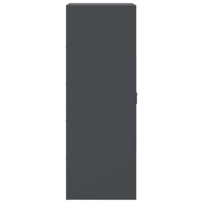 Бюфет, антрацит, 34,5x39x107 см, стомана