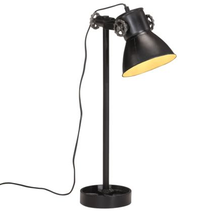 Настолна лампа, 25 W, черна, 15x15x55 см, E27