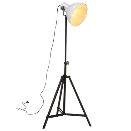 Подова лампа, 25 W, бяла, 61x61x90/150 см, E27