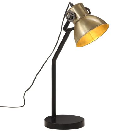 Настолна лампа 25 W, античен месинг, 17x17x60 см, E27