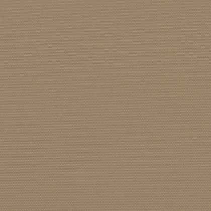 Прибираща се странична тента, таупе, 120x600 см