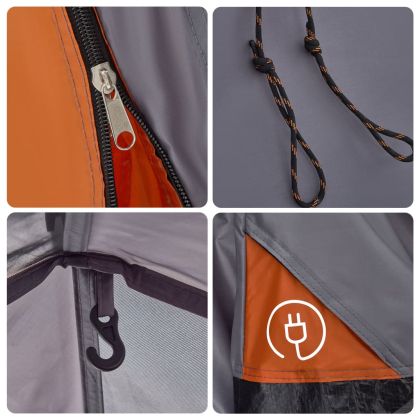 Къмпинг палатка куполна 3-местна бързо освобождаване