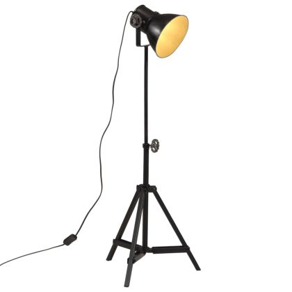 Подова лампа, 25 W, черна, 35x35x65/95 см, E27