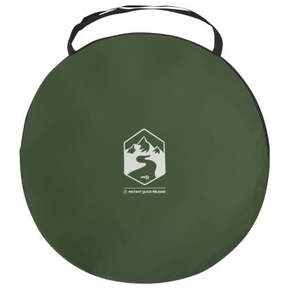 Палатка за уединение, зелена, изскачаща, водоустойчива