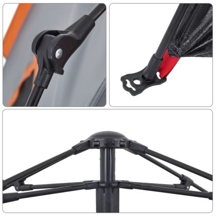 Къмпинг палатка куполна 5-местна бързо освобождаване