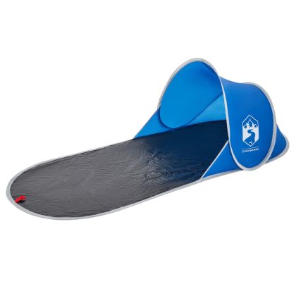 Плажна палатка, лазурносиня, изскачаща, водоустойчива