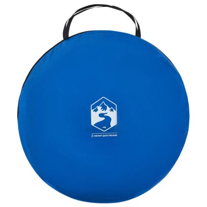 Плажна палатка, лазурносиня, изскачаща, водоустойчива