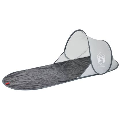 Плажна палатка, сива, изскачаща, водоустойчива