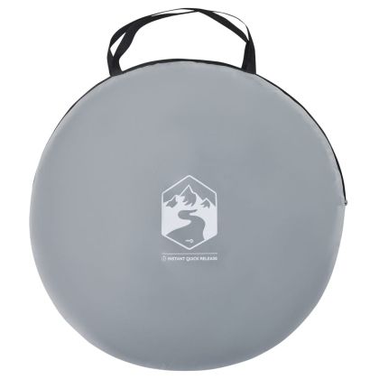 Плажна палатка, сива, изскачаща, водоустойчива