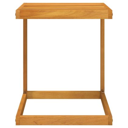 C-образна маса, 42x40x50 см, масивна акация