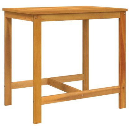 Балконски комплект с възглавници, 3 части, акация масив