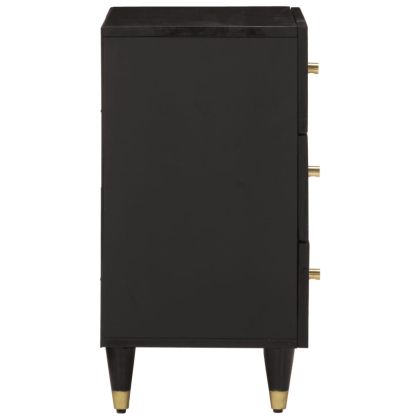 Нощно шкафче 50x33x60 см мангово дърво масив