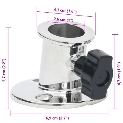 T-Top комплект удължение за сенник син 170x170x(113-182,5) см