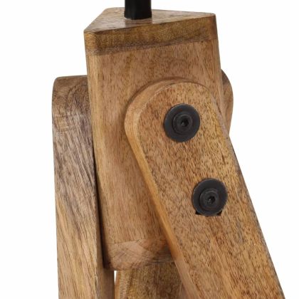 Подова лампа, 25 W, бяла, 45x45x120 см, E27