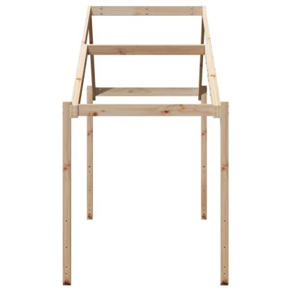 Покрив за детско легло, 213x85,5x144,5 см, бор масив