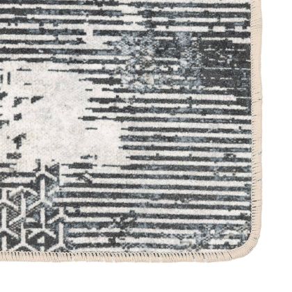 Перящ се килим многоцветен 80x150 см противоплъзгащ