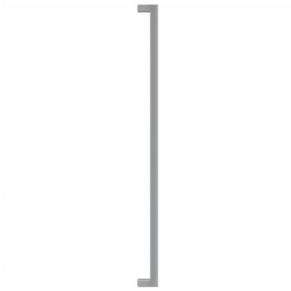 Дръжки за шкафове, 20 бр, сребристи, 480 мм, неръждаема стомана