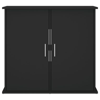 Поставка за аквариум, бяла, 81x36x73 см, инженерно дърво