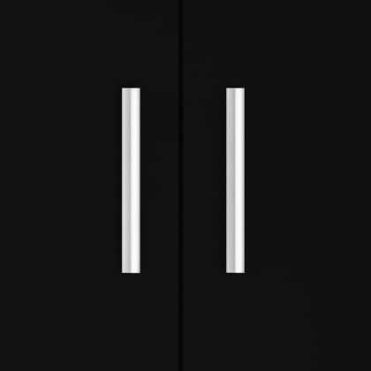 Поставка за аквариум, бяла, 81x36x73 см, инженерно дърво