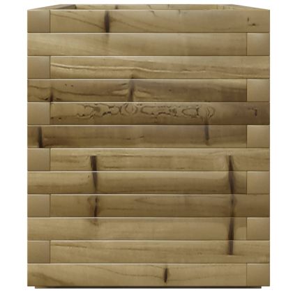 Градинска кашпа, 70x40x49,5 см, импрегнирано борово дърво
