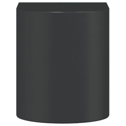 Външна стенна лампа, черна, лят алуминий