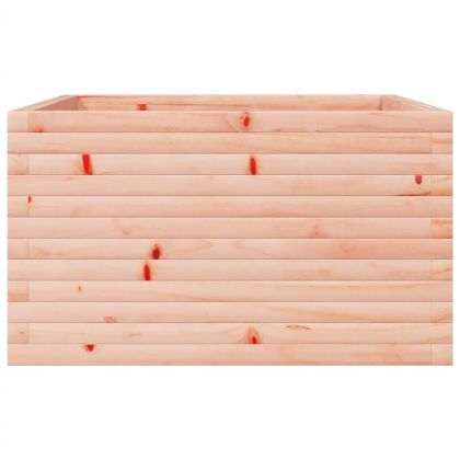 Градинска кашпа, 80x80x45,5 см, масивна дугласка дървесина