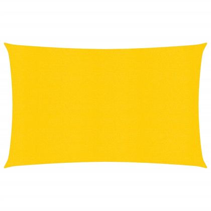 Платно-сенник, 160 г/м², правоъгълно, жълт, 4x6 м, HDPE