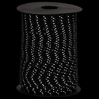 Опъващо въже за палатка с рефлекторни ленти и ключове 50 м 3 мм