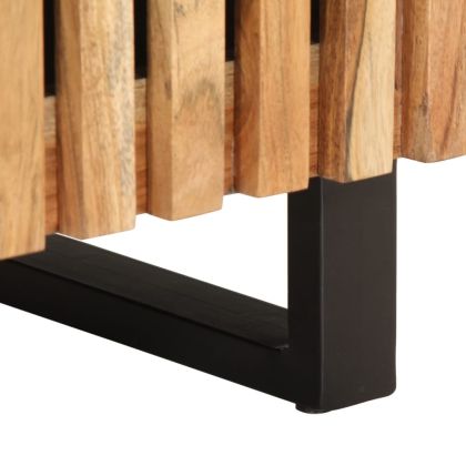 Нощни шкафчета, 2 бр, 40x34x46 см, акация масив