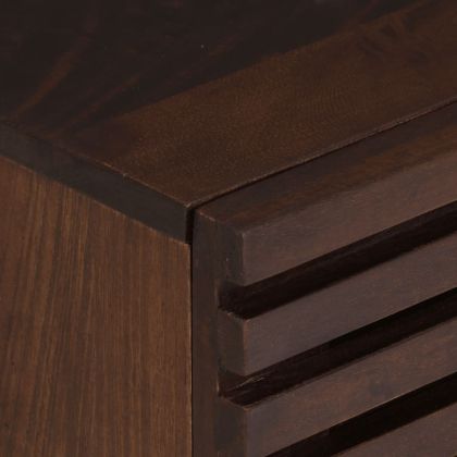 Нощни шкафчета, 2 бр, 40x34x46 см, манго масив