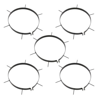 Градински валяк за трева аератор, черен, 63 л, желязо и стомана