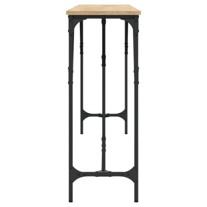 Конзолна маса, дъб сонома, 200x29x75 см, инженерно дърво