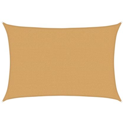 Платно-сенник, 160 г/м², правоъгълно, пясъчно, 2,5x3,5 м, HDPE