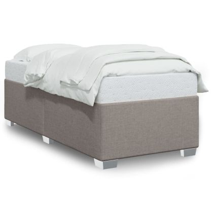 Рамка за легло таупе 90x190 см плат