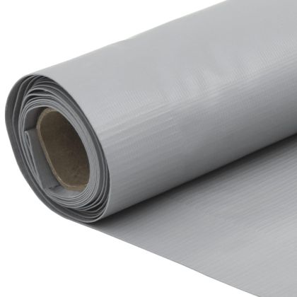 Параван за тераса, сив, 300x75 см, PVC