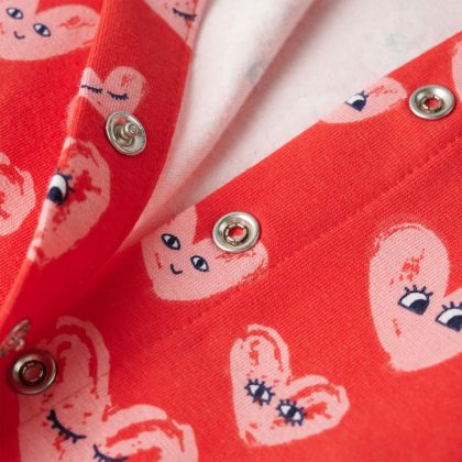 Детски гащеризон, червен, 116