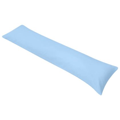 Странична възглавница за тяло, 40x145 cм, синя