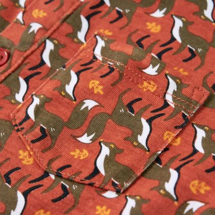 Детска риза, светлоръждиво, 104