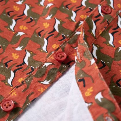 Детска риза, светлоръждиво, 128