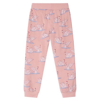 Детска пижама с дълъг ръкав, светлорозова, 128